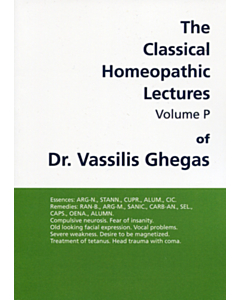 Classical Homeopathic Lectures - Volume P