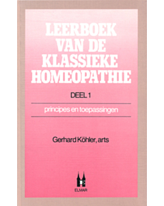 Leerboek Klassieke Homeopathie deel 1