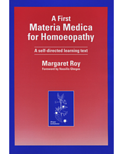 A first Materia Medica for Homoeopathy