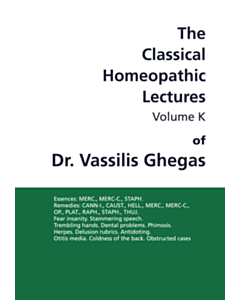 Classical Homeopathic Lectures - Volume K