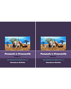 Mammals In Homeopathy (2 volume set)