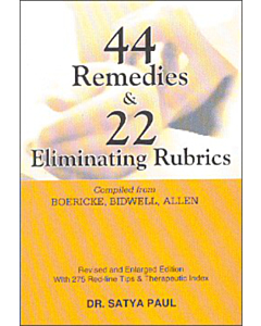 44 Remedies and 22 Eliminating Rubrics