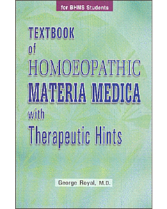 Textbook of Homoeopathic Materia Medica with Therapeutic Hints