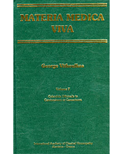 Materia Medica Viva Volume 7 Calendula Officinalis to Carcinosinum or Cancerinum